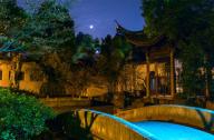江南古典园林夜景灯光设计