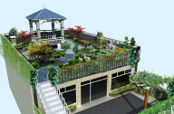 屋顶绿化种植屋面的构造层次
