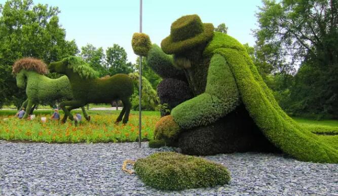 植物雕塑景观设计图片