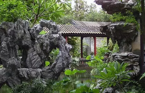 中国古代园林植物的配置特点