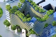 立体绿化案例：蜂窝建筑