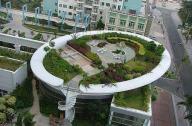 屋顶绿化可有效缓解城市绿化用地与建设用地矛盾